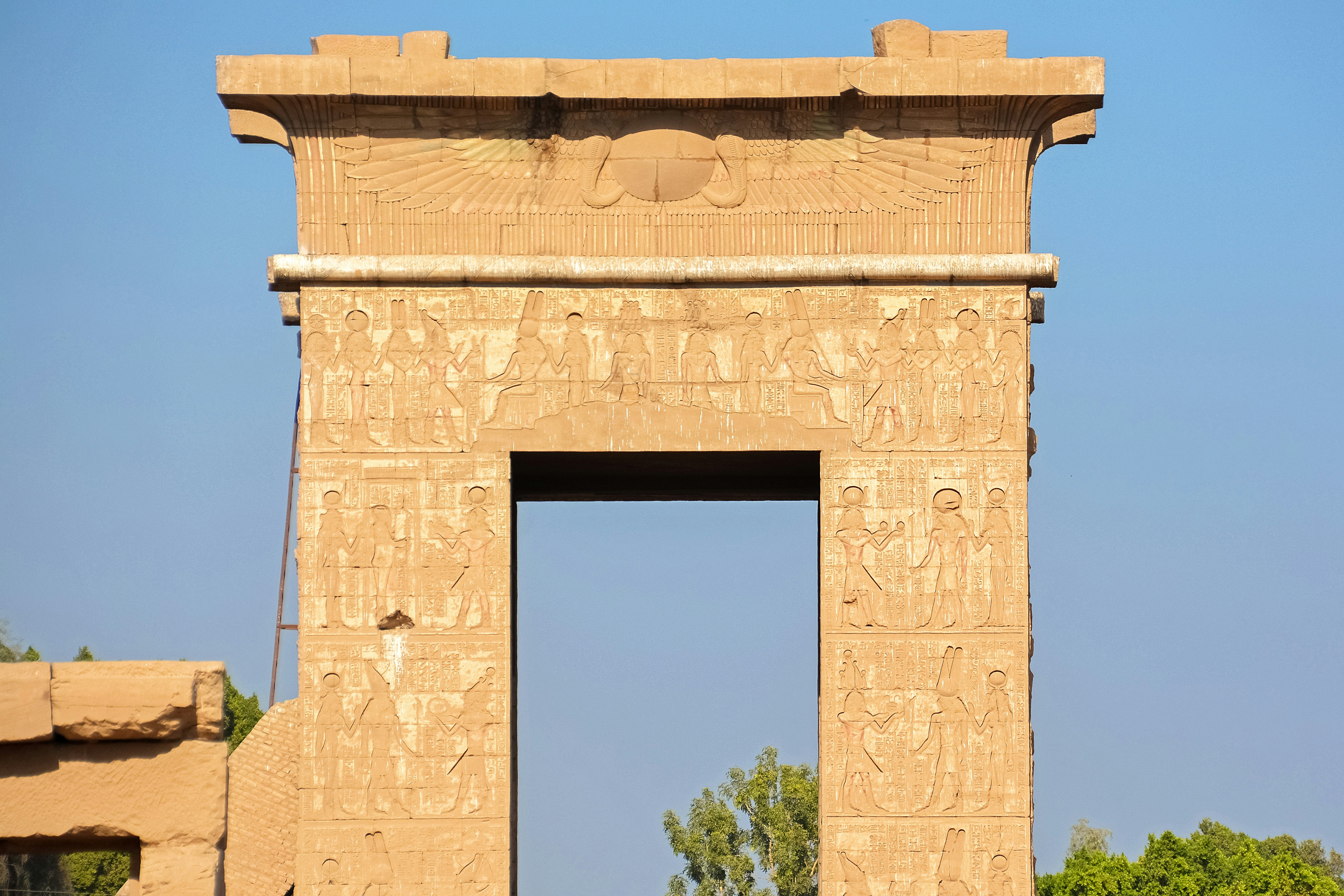 brown concrete arch during daytime